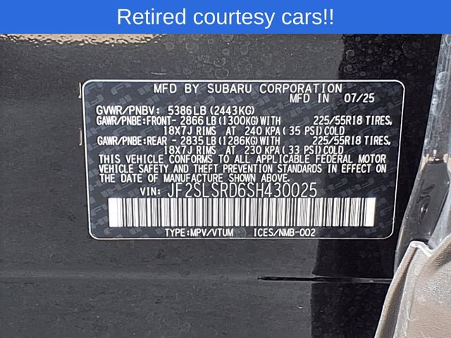 Used 2025 Subaru Forester Limited AWD/4WD image 10