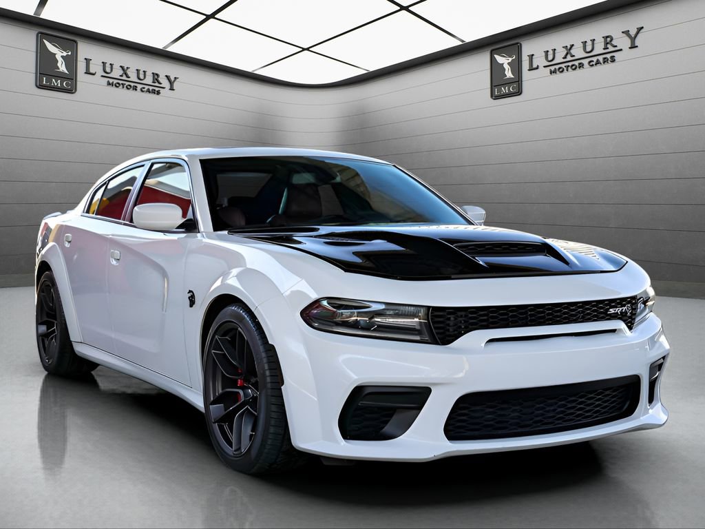 Used 2022 Dodge Charger SRT Hellcat w/ Carbon/Suede Interior Package image 1