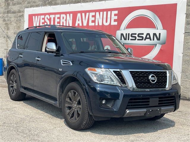 Used 2020 Nissan Armada Platinum w/ Captain's Chairs Package