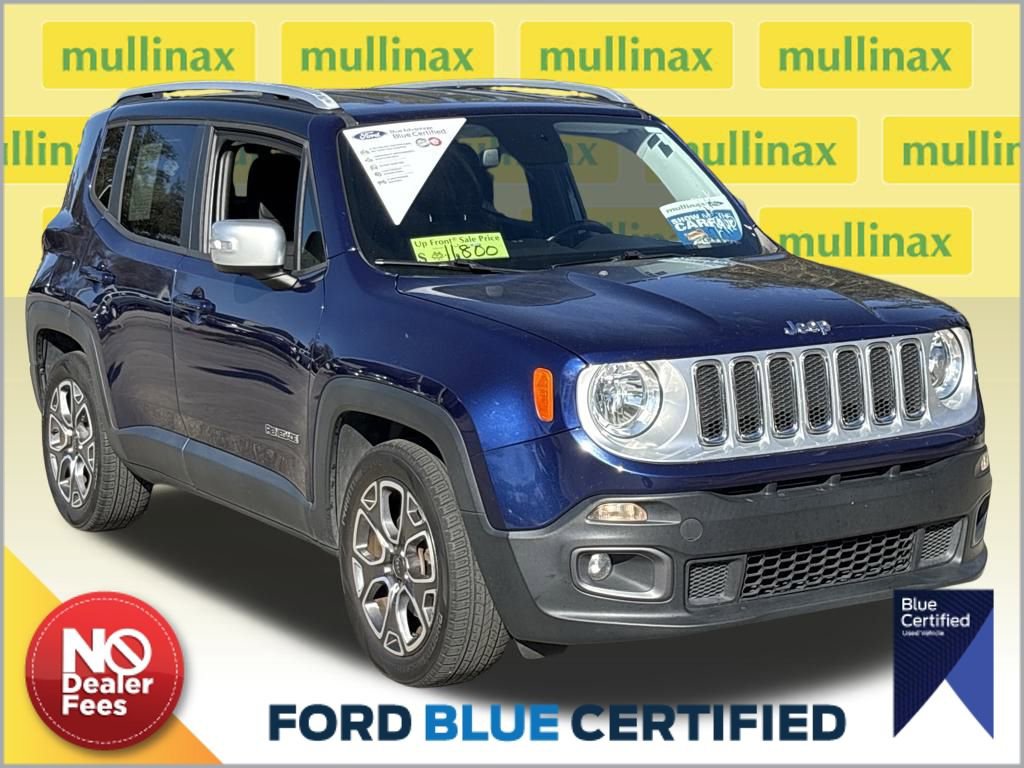 Used 2017 Jeep Renegade Limited