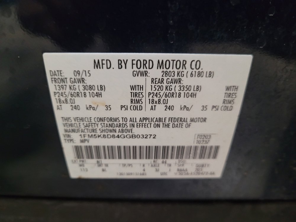 Used 2016 Ford Explorer XLT w/ Equipment Group 202A AWD/4WD image 33