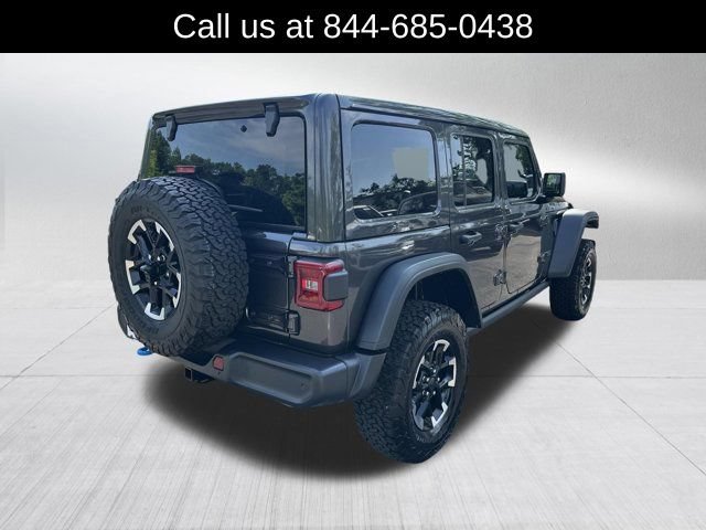 Certified 2025 Jeep Wrangler Unlimited Rubicon 4xe w/ Safety Group AWD/4WD image 5