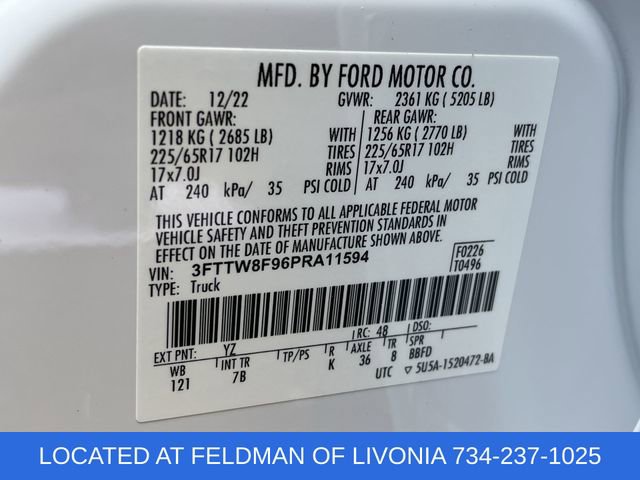 Used 2023 Ford Maverick XLT w/ Equipment Group 300A Standard image 31