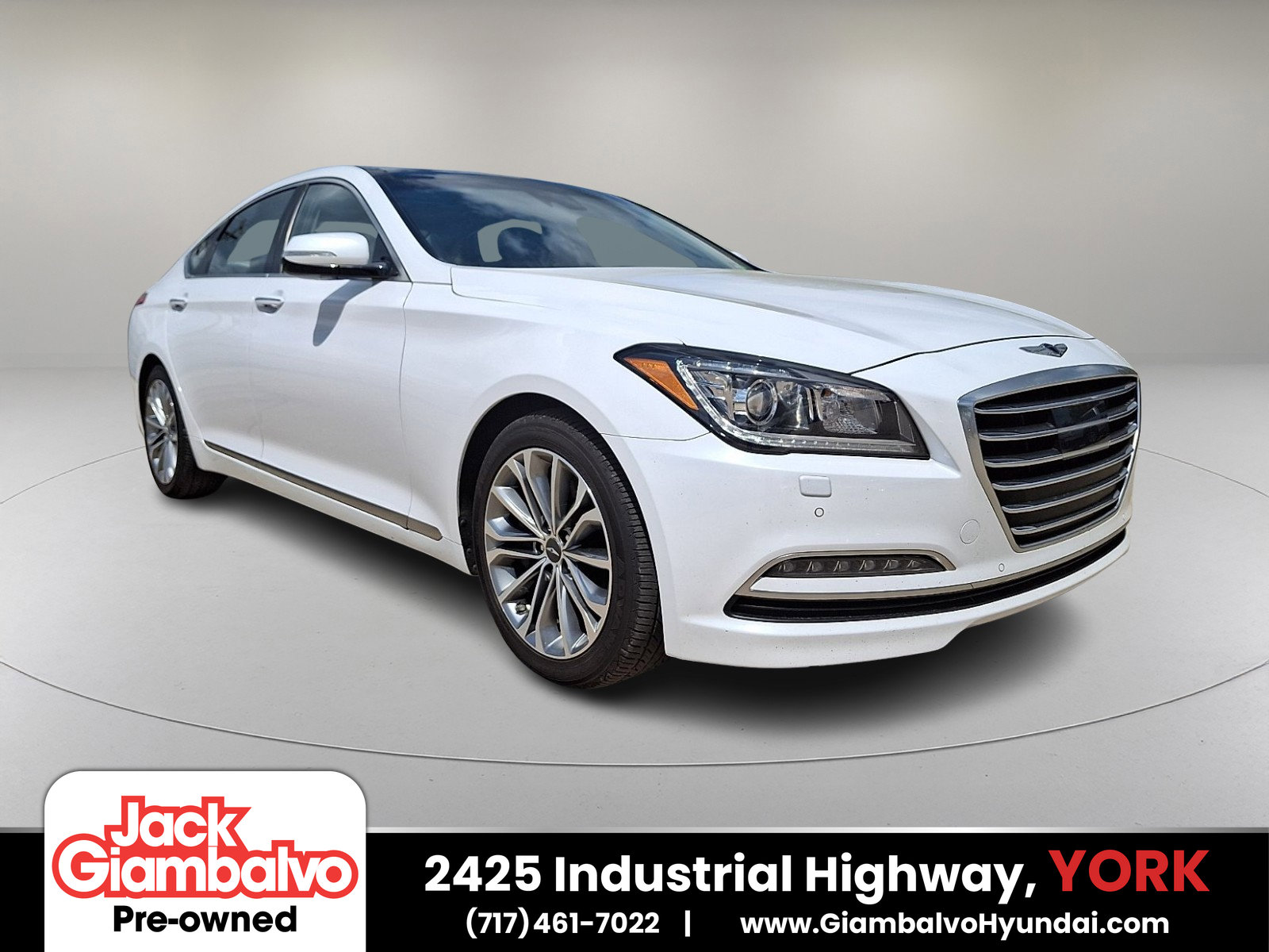 Used 2017 Genesis G80 3.8 w/ Option Group 03