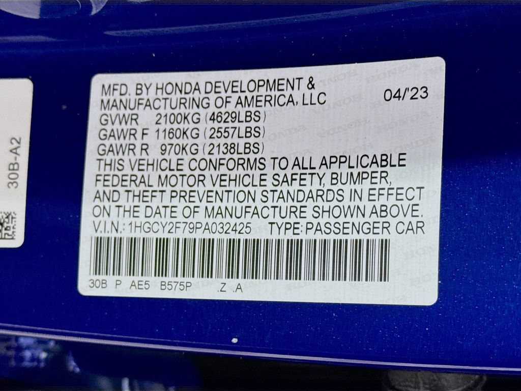 Certified 2023 Honda Accord Sport image 25