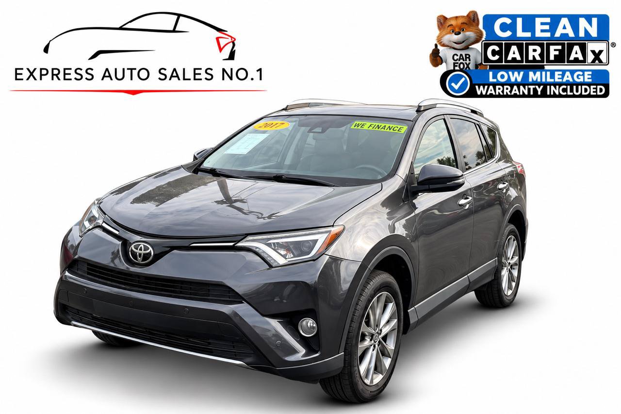 Used 2017 Toyota RAV4 Limited w/ All Weather Liner Package AWD/4WD image 1
