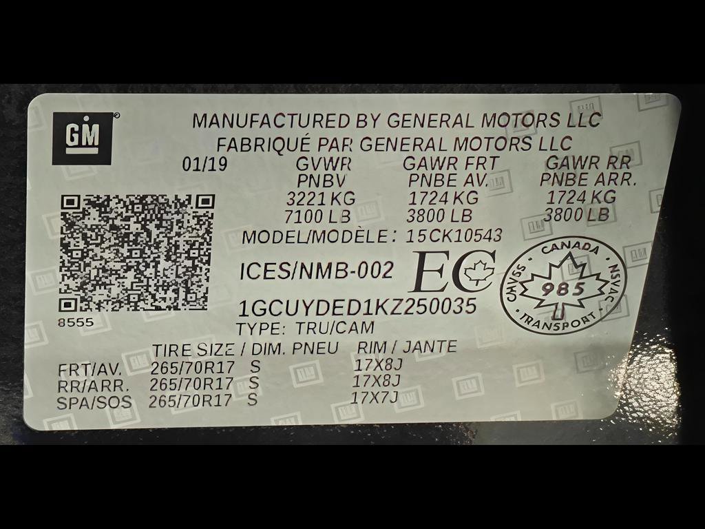 Used 2019 Chevrolet Silverado 1500 LT w/ True North Edition image 59