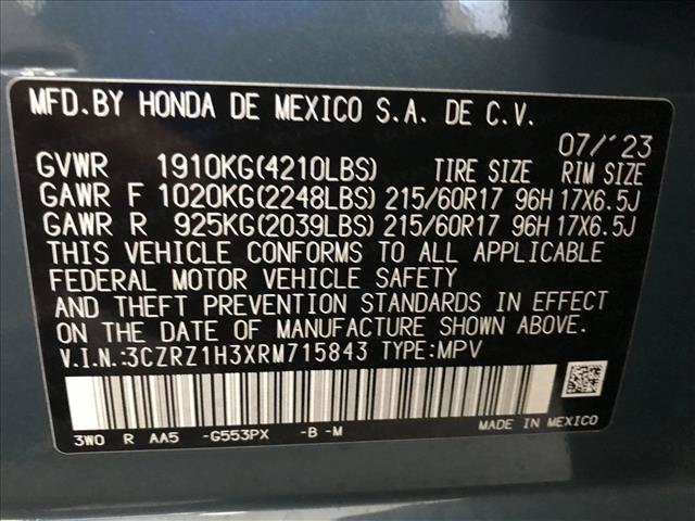 Used 2024 Honda HR-V LX image 22