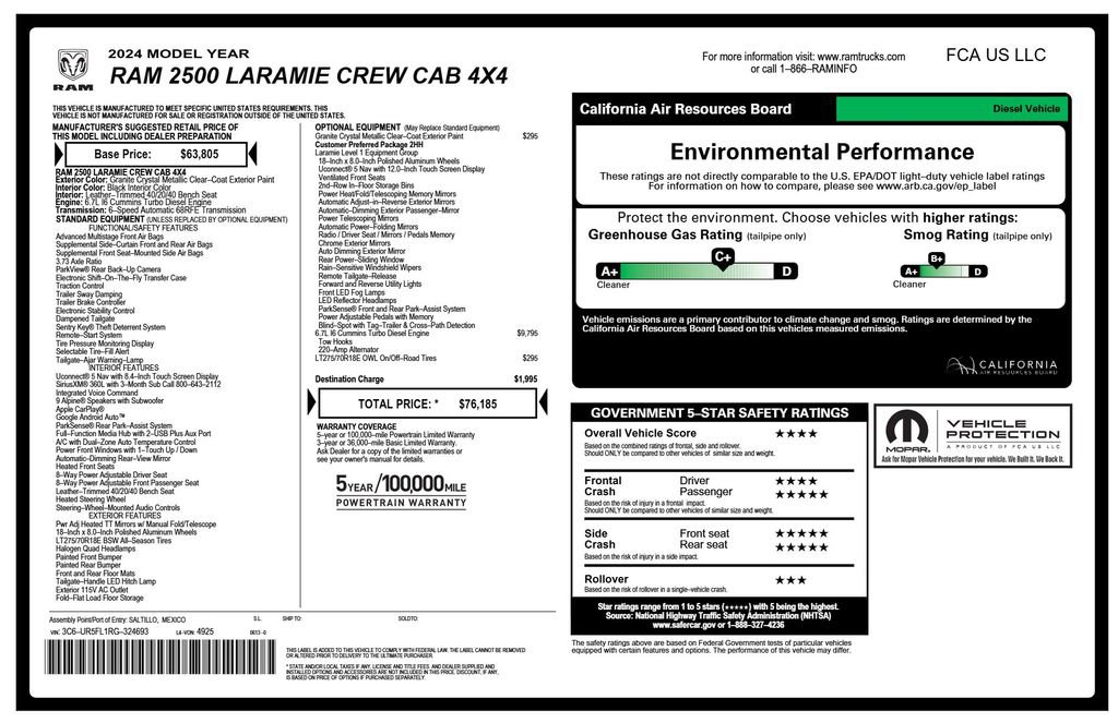 Used 2024 RAM 2500 Laramie image 4