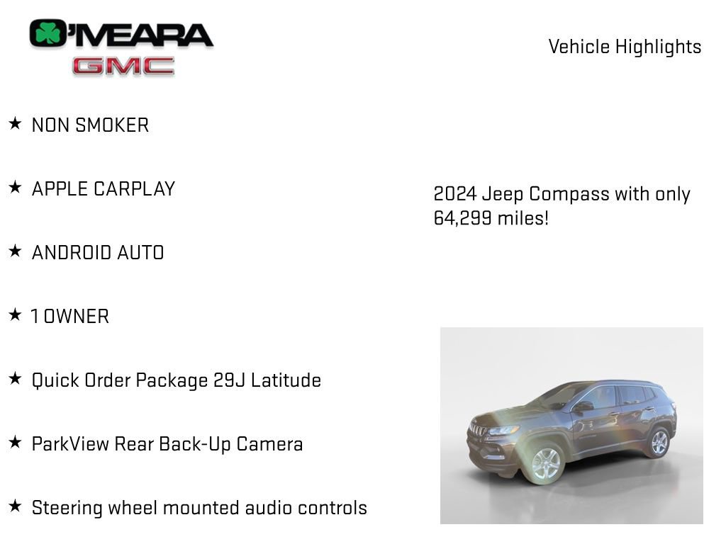 Used 2024 Jeep Compass Latitude image 7