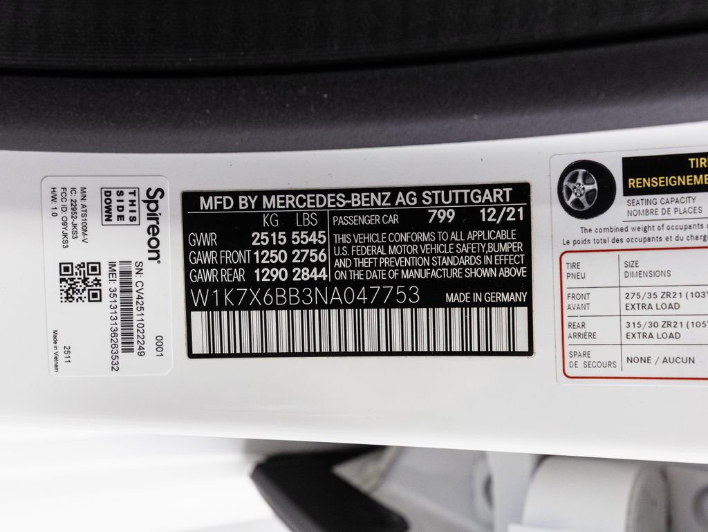 Certified 2022 Mercedes-Benz AMG GT 53 image 38