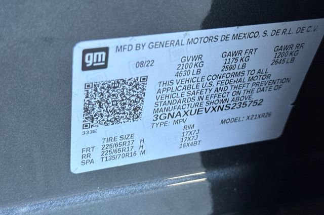 Used 2022 Chevrolet Equinox LT AWD/4WD image 53