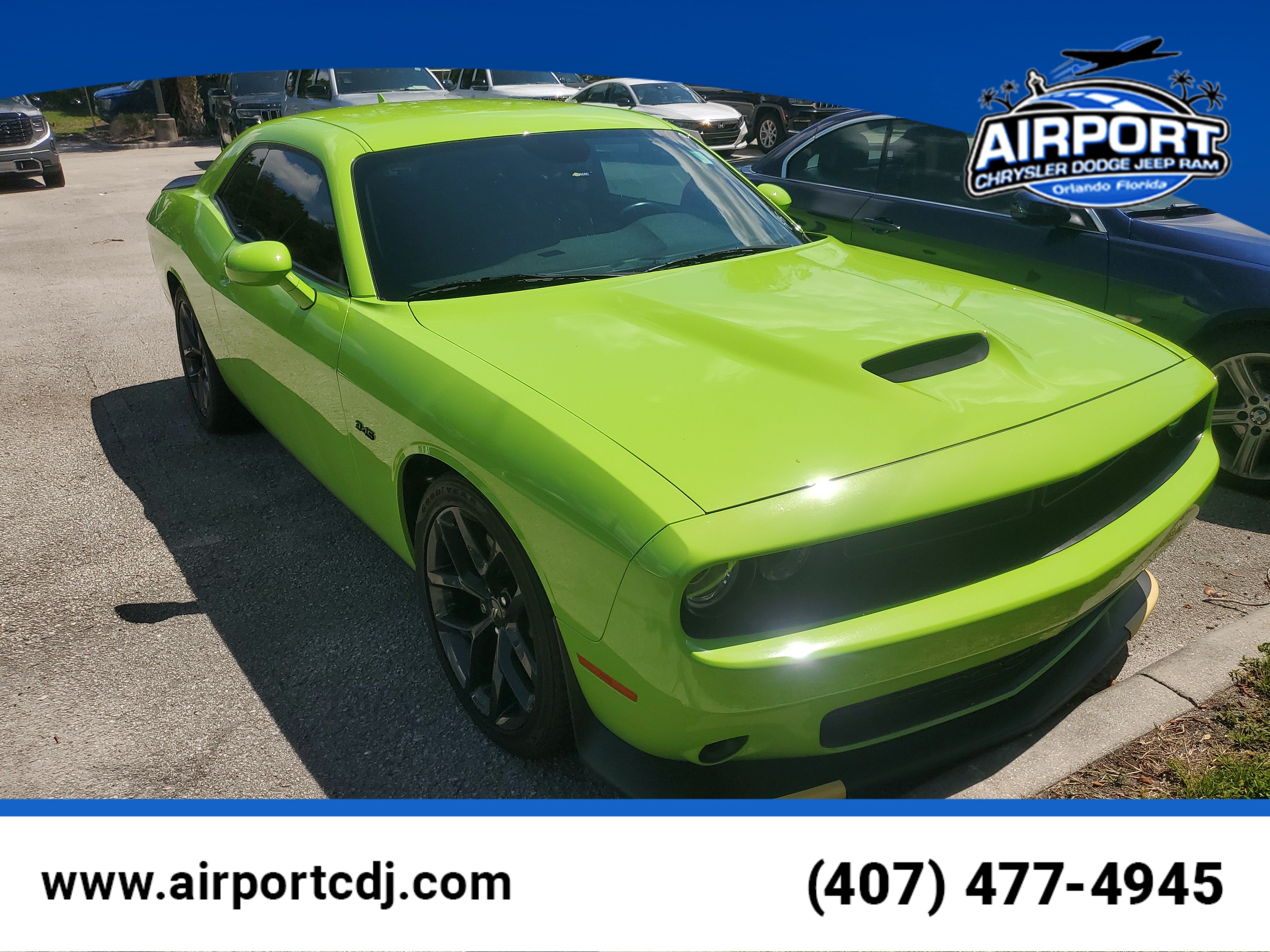 Used 2023 Dodge Challenger R/T w/ Blacktop Package