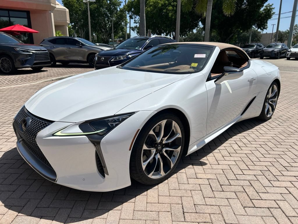 Certified 2021 Lexus LC 500 Convertible w/ Touring Package RWD image 19