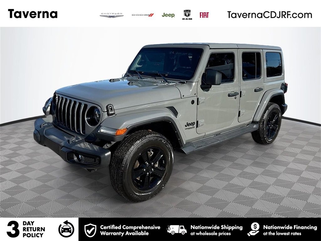 Used 2021 Jeep Wrangler Unlimited Sahara