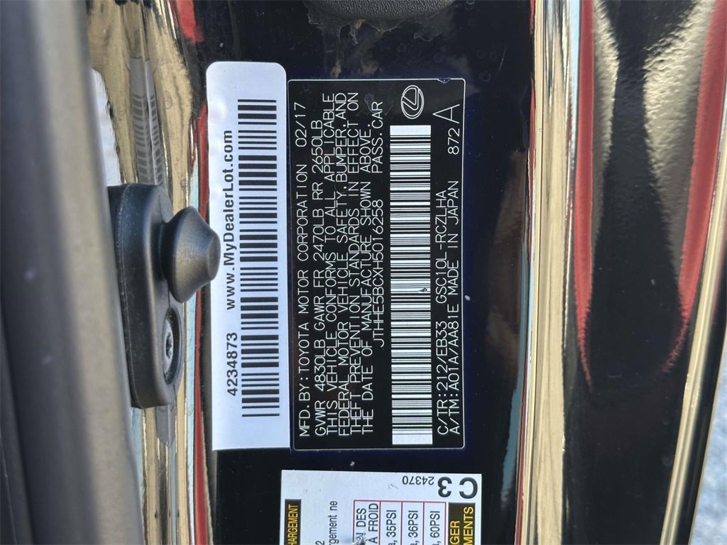 Used 2017 Lexus RC 350 image 28