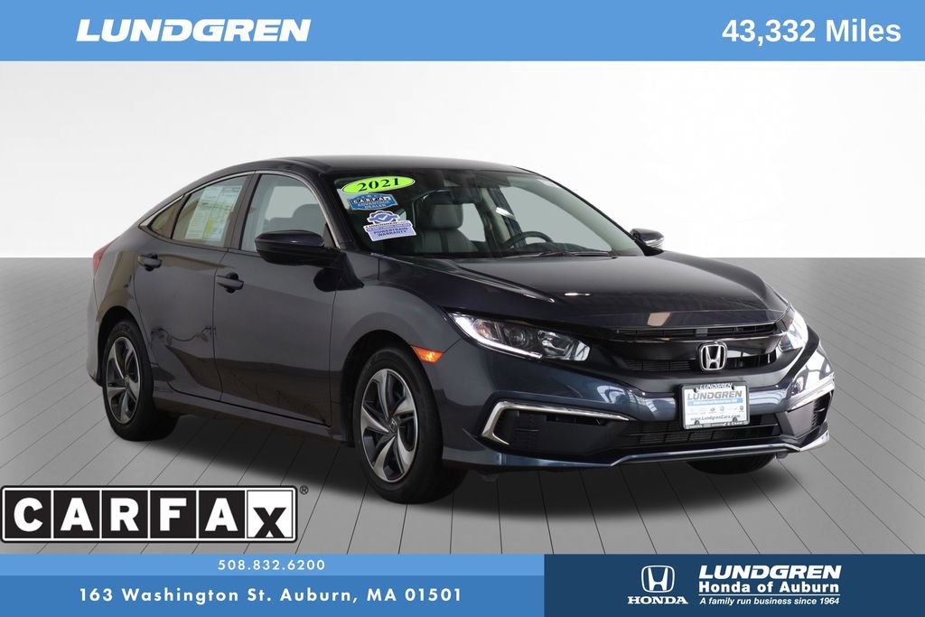 Certified 2021 Honda Civic LX image 1