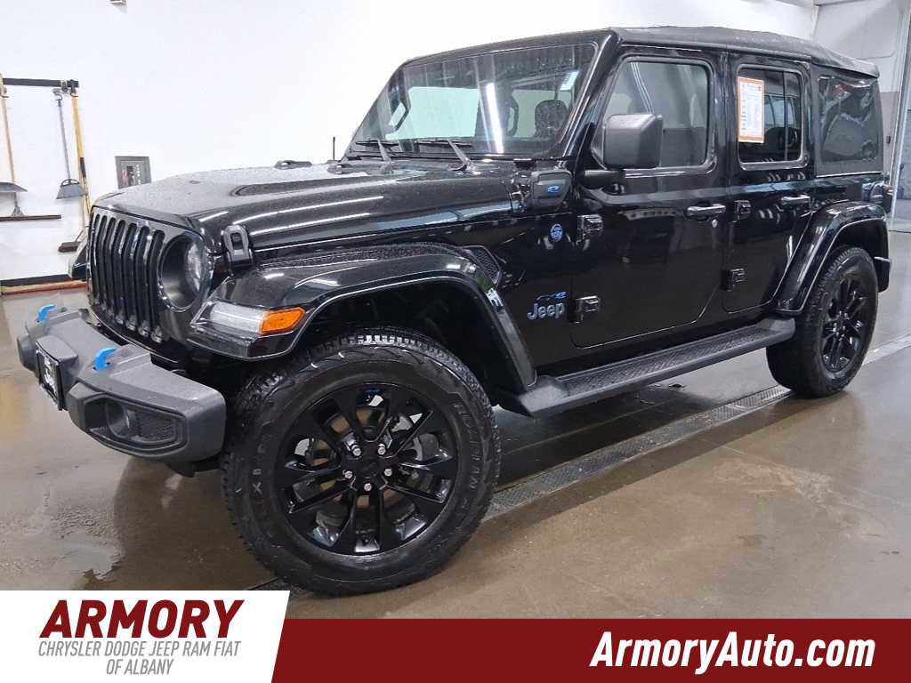 Used 2022 Jeep Wrangler Unlimited Sahara w/ Cold Weather Group