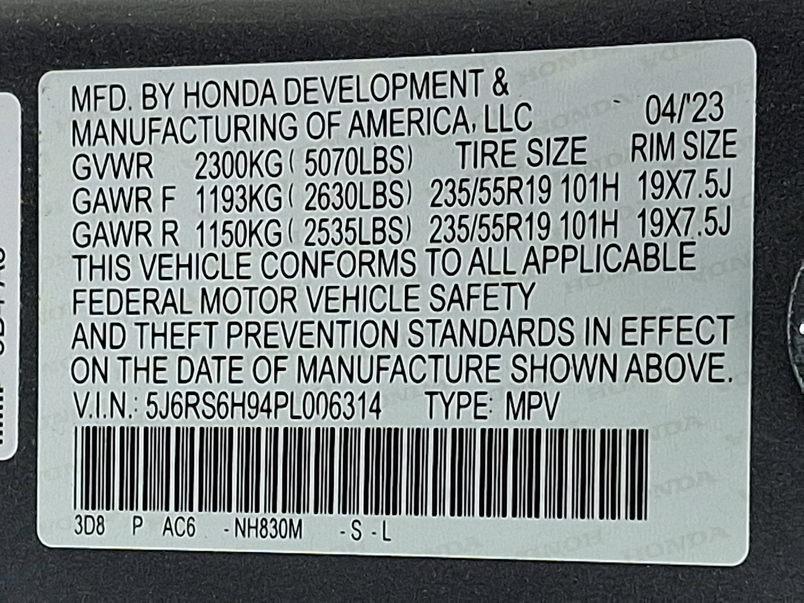 Certified 2023 Honda CR-V Sport Touring image 31