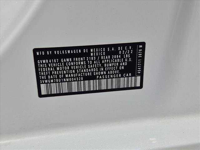 Certified 2022 Volkswagen Jetta SEL FWD image 27