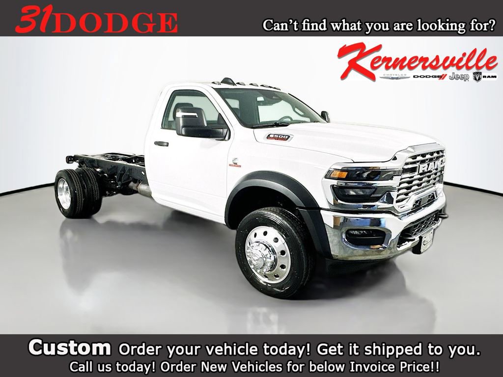 New 2026 RAM 5500 Tradesman w/ Chrome Appearance Group