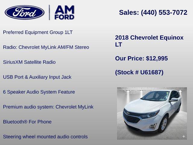 Used 2018 Chevrolet Equinox LT AWD/4WD image 6