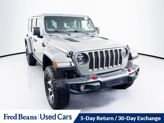 Used 2022 Jeep Wrangler Unlimited Rubicon w/ Steel Bumper Group image 1
