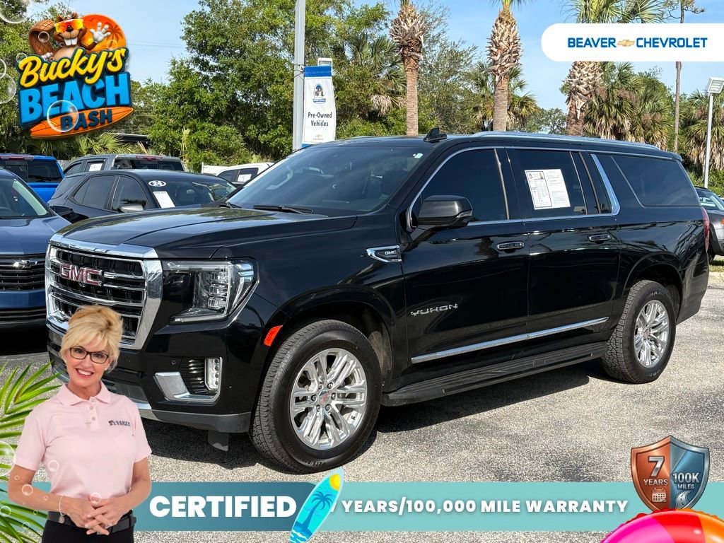 Used 2022 GMC Yukon XL SLT w/ SLT Luxury Package
