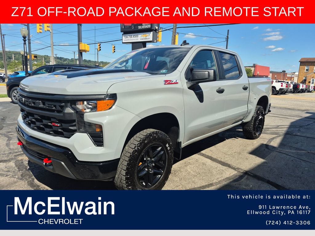 Used 2024 Chevrolet Silverado 1500 Custom Trail Boss AWD/4WD image 11