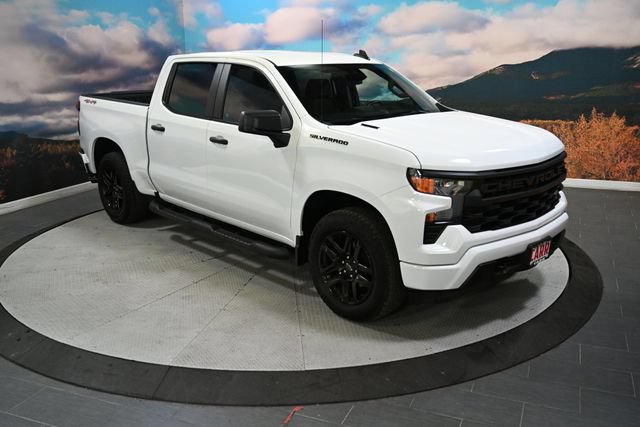 Used 2025 Chevrolet Silverado 1500 Custom w/ Turbomax Blackout Package AWD/4WD video 2