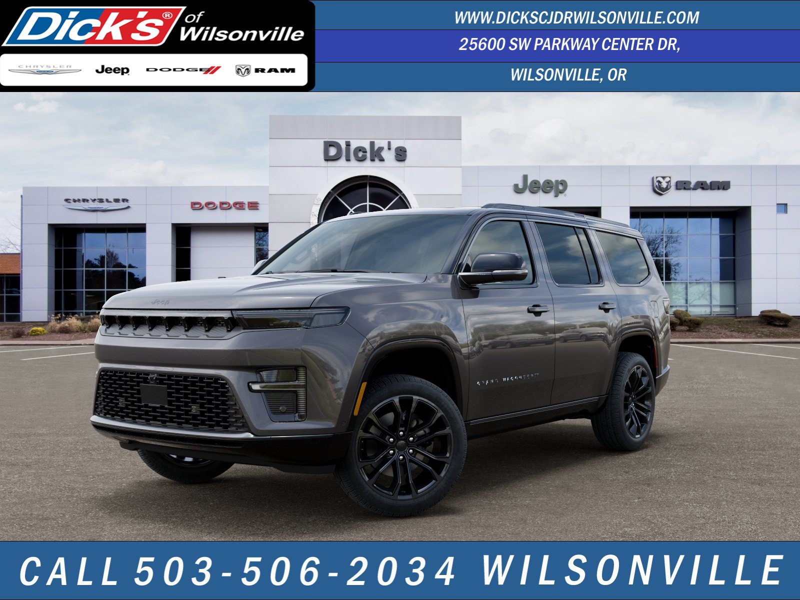 New 2026 Jeep Grand Wagoneer Summit w/ Premium Group III AWD/4WD image 1
