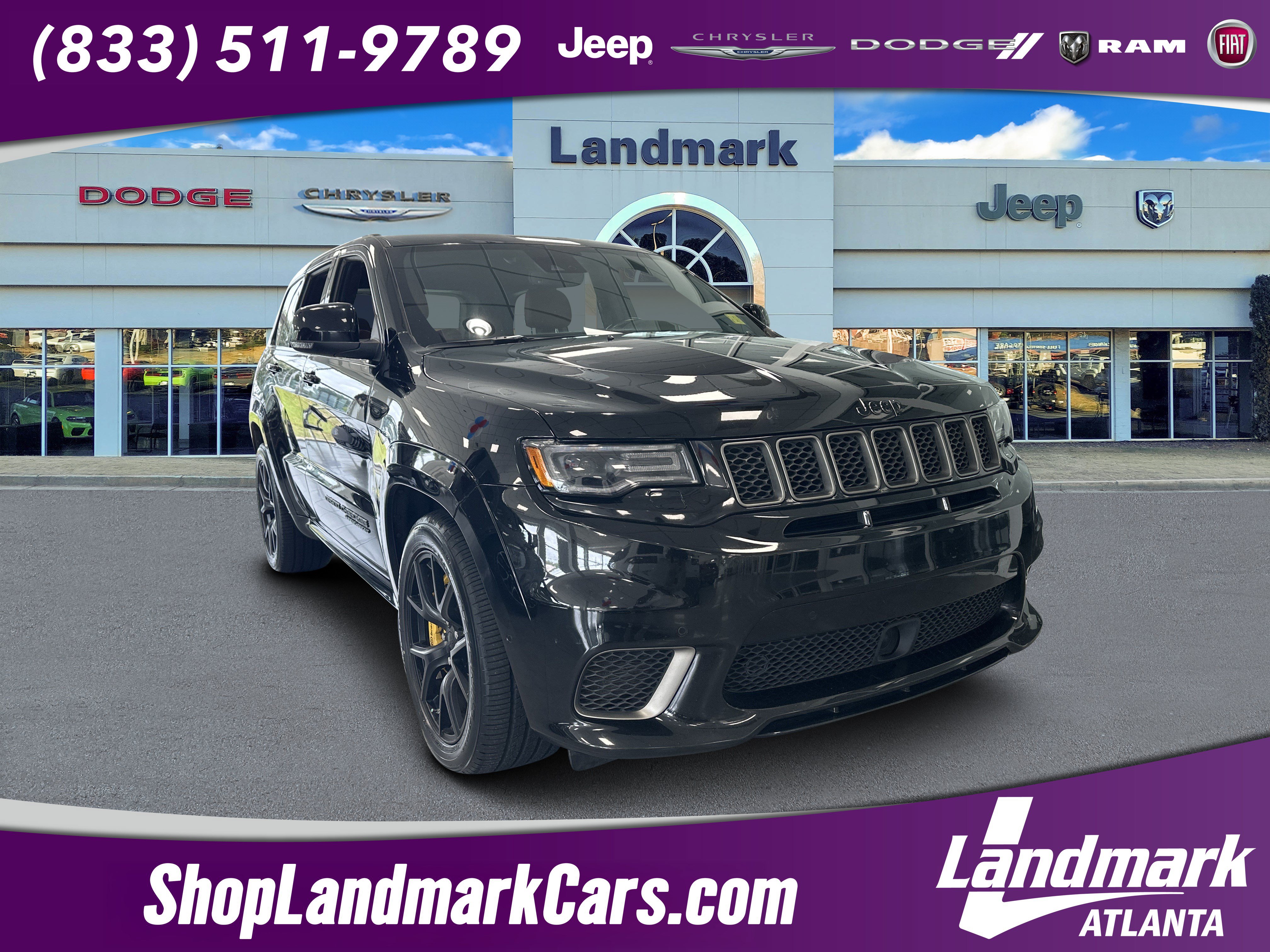 Used 2020 Jeep Grand Cherokee Trackhawk AWD/4WD image 1