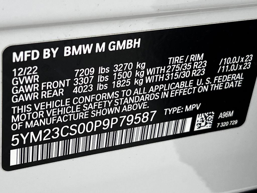 Used 2023 BMW XM AWD/4WD image 24