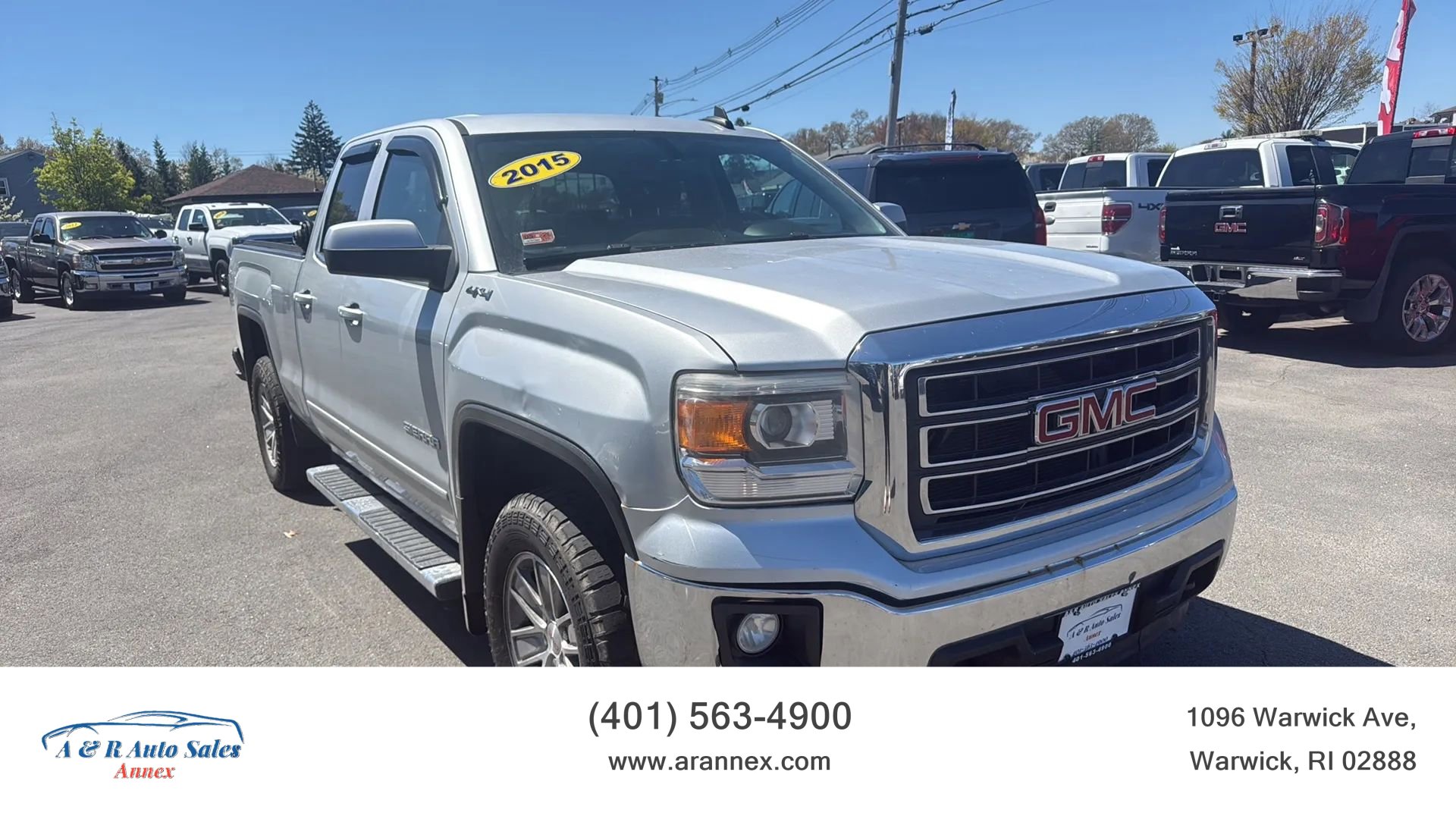 Used 2015 GMC Sierra 1500 SLE w/ SLE Value Package AWD/4WD image 1