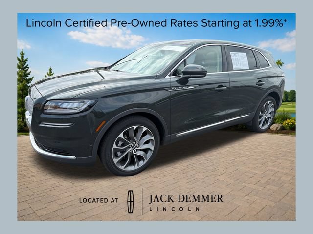 Certified 2023 Lincoln Nautilus Reserve w/ Equipment Group 201A