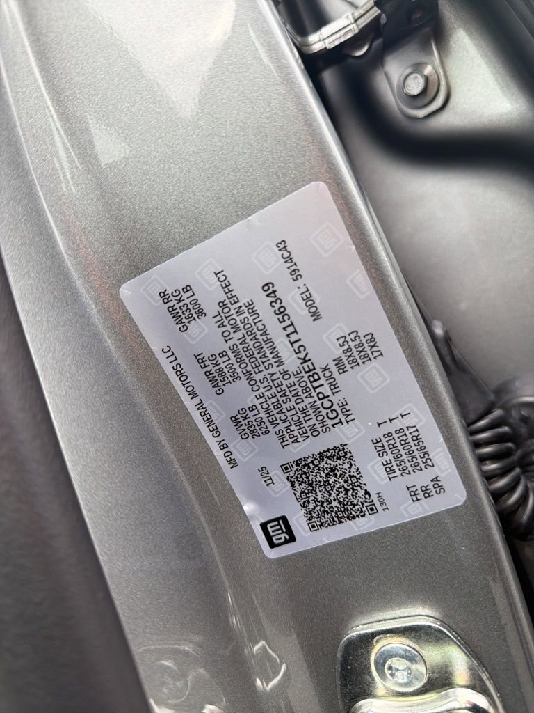 New 2026 Chevrolet Colorado W/T w/ WT Custom Package image 44