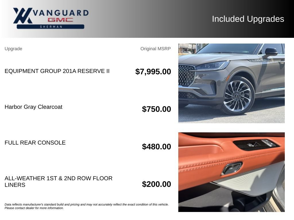 Used 2026 Lincoln Aviator Reserve AWD/4WD image 9