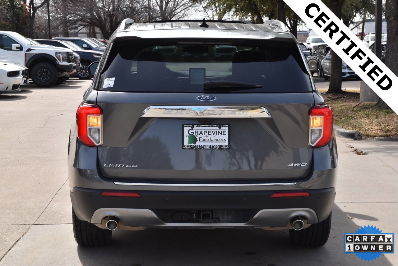 Certified 2023 Ford Explorer Limited w/ Limited Technology Package image 9