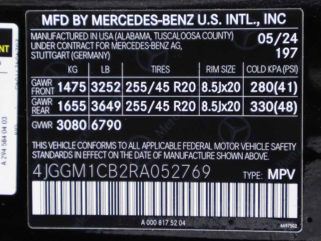 Used 2024 Mercedes-Benz EQE 350+ 4MATIC SUV image 44