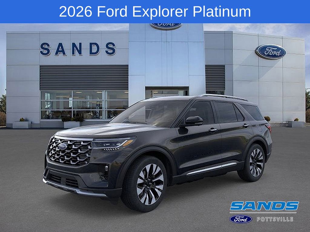 New 2026 Ford Explorer Platinum w/ LUX Leather Package