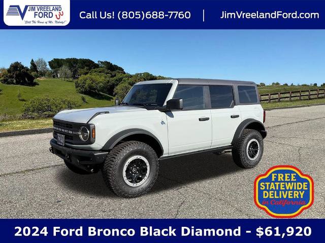 Certified 2024 Ford Bronco Black Diamond w/ Sasquatch Package image 1