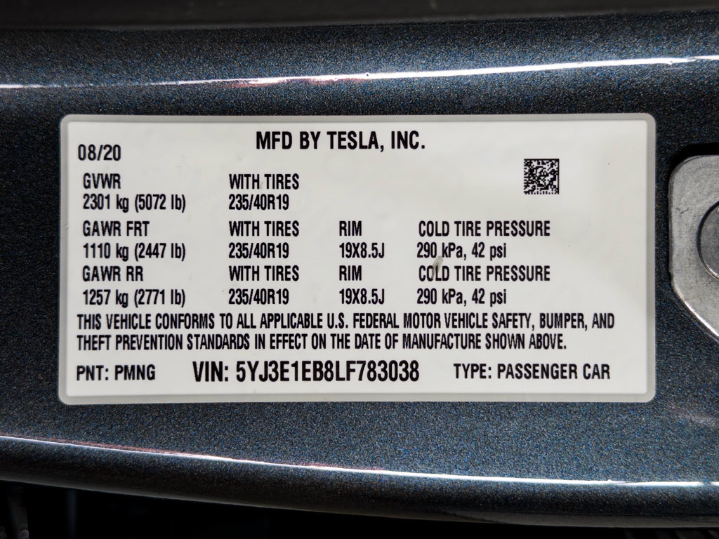 Used 2020 Tesla Model 3 Long Range image 27