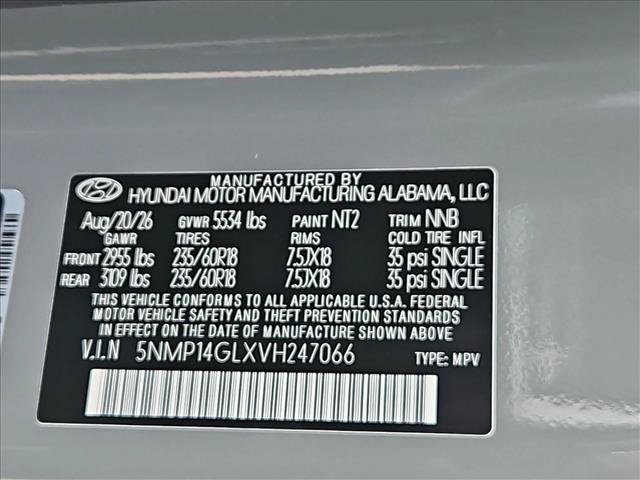 New 2027 Hyundai Santa Fe SE FWD image 19