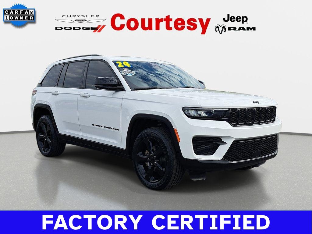 Certified 2024 Jeep Grand Cherokee Altitude