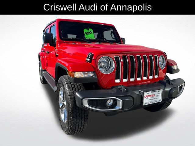 Used 2022 Jeep Wrangler Unlimited Sahara w/ Cold Weather Group AWD/4WD image 10