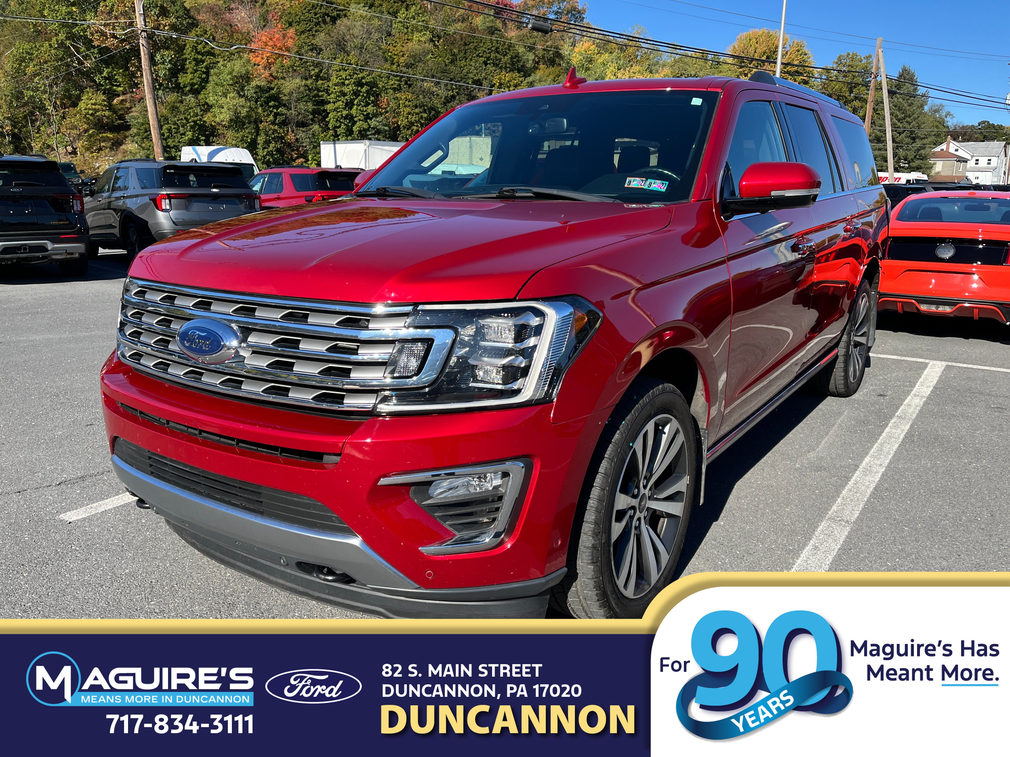 Certified 2020 Ford Expedition Max Limited w/ Equipment Group 302A AWD/4WD image 1