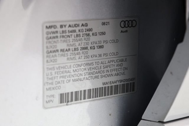 Used 2022 Audi Q5 2.0T Premium Plus w/ Premium Plus Package AWD/4WD image 40