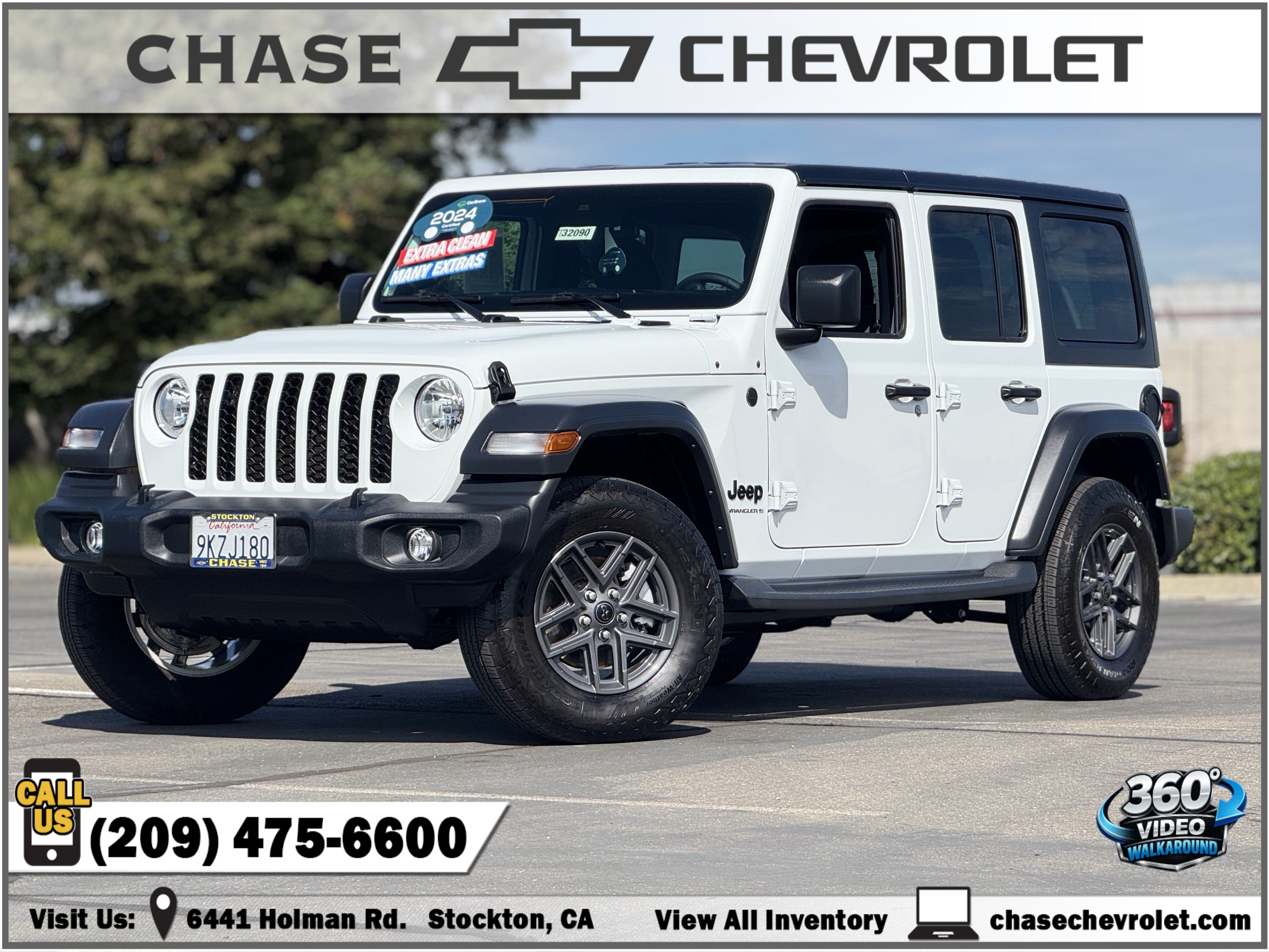 Used 2024 Jeep Wrangler Unlimited Sport