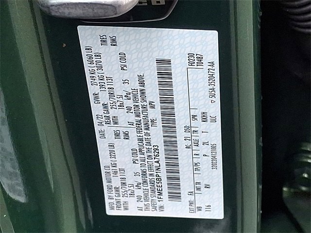 Certified 2022 Ford Bronco Outer Banks image 24