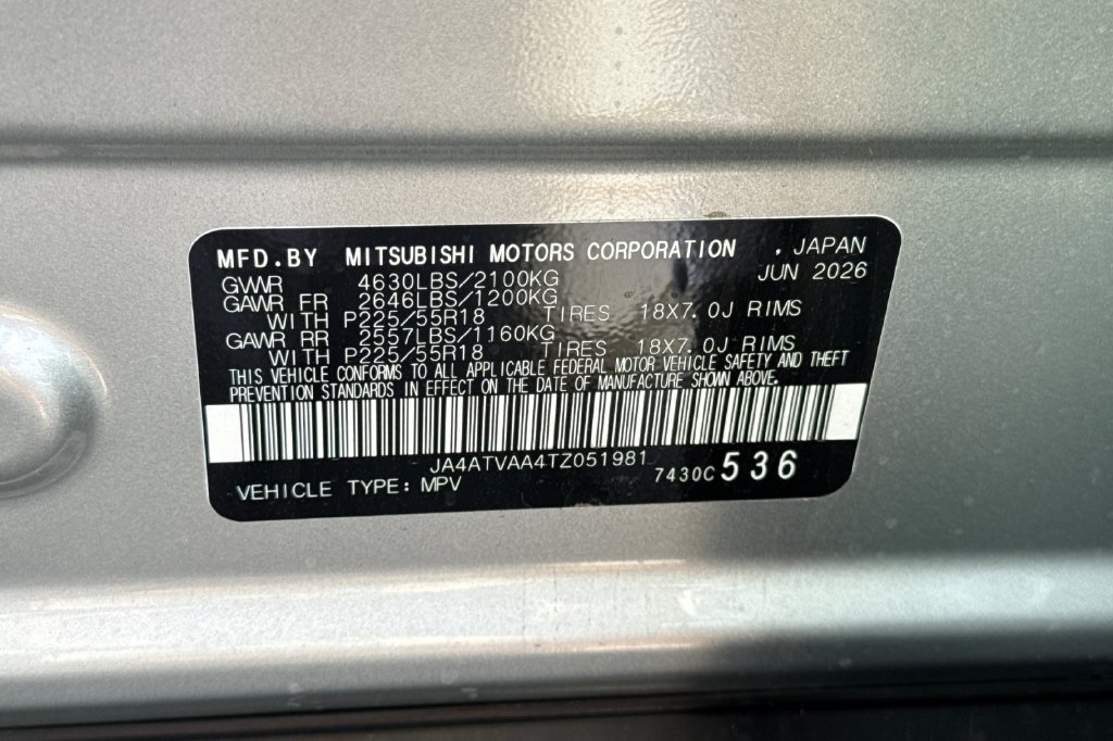 New 2026 Mitsubishi Eclipse Cross LE AWD/4WD image 30